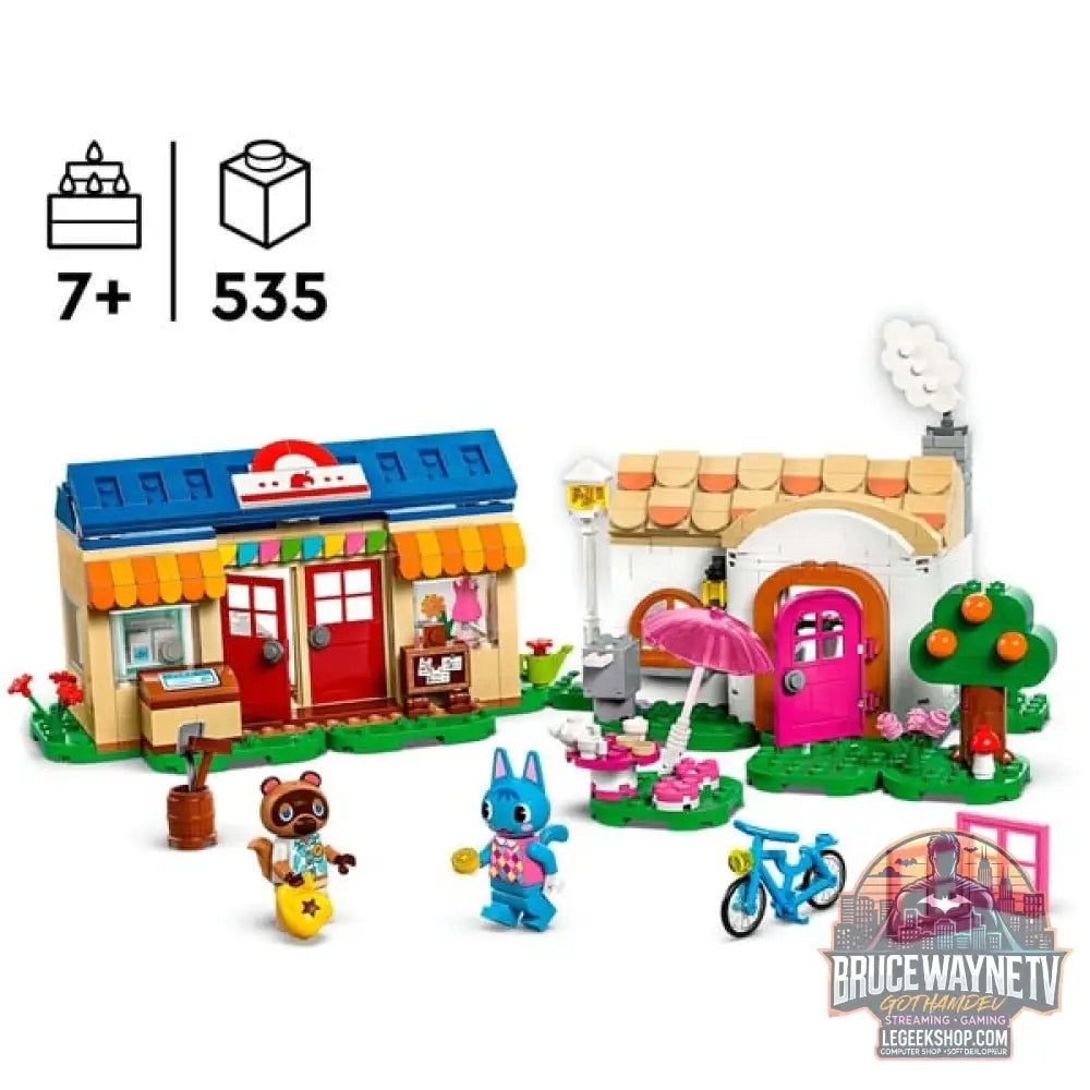 LEGO 77050 Animal Crossing Nooks Laden & Sophies Haus, jeu de construction - LEGO - vue 3