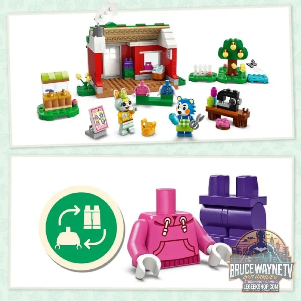 LEGO 77055 Animal Crossing Die Schneiderei der Schneiderschwestern, jeu de construction - LEGO - vue 4
