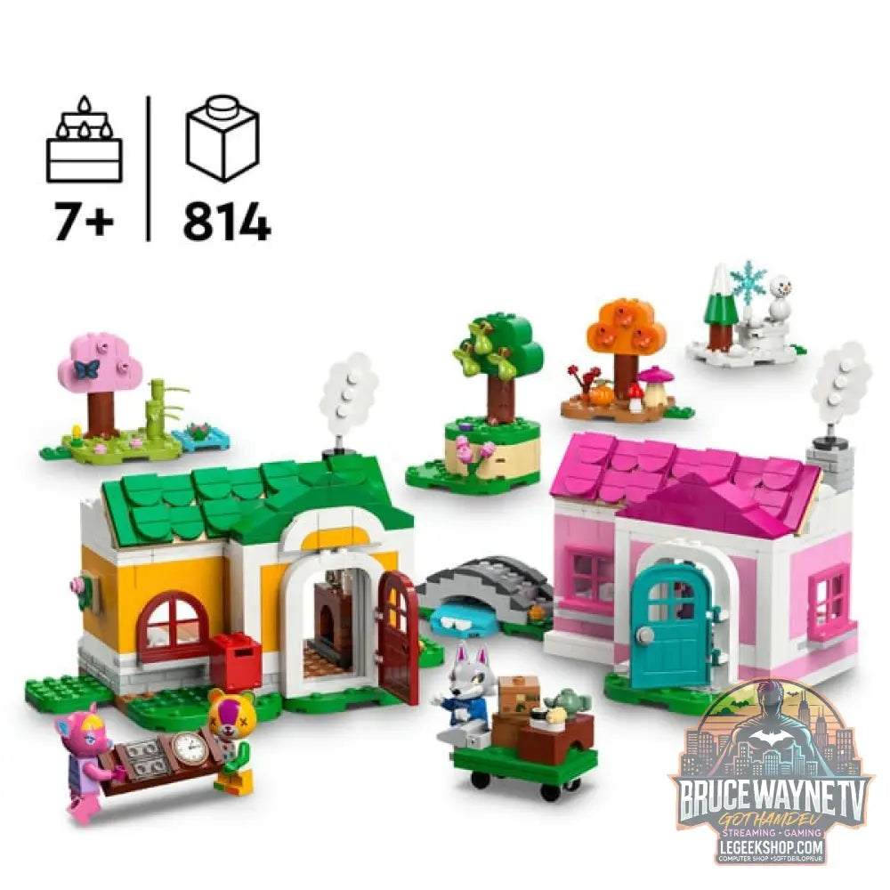 LEGO 77057 Animal Crossing Kreative Häuser: Jahreszeiten voller Spaß, jeu de construction - LEGO - vue 3