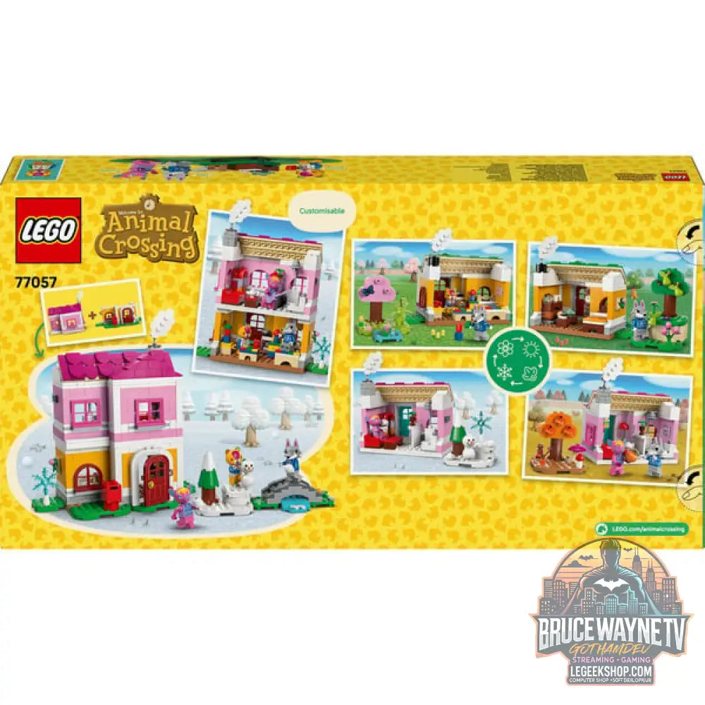 LEGO 77057 Animal Crossing Kreative Häuser: Jahreszeiten voller Spaß, jeu de construction - LEGO - vue 7