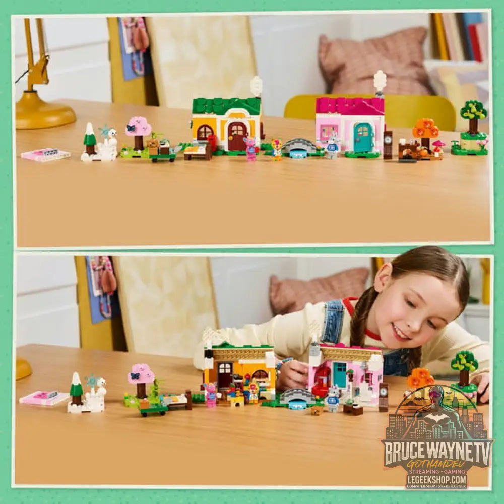 LEGO 77057 Animal Crossing Kreative Häuser: Jahreszeiten voller Spaß, jeu de construction - LEGO - vue 2