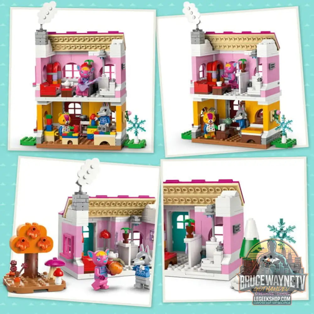 LEGO 77057 Animal Crossing Kreative Häuser: Jahreszeiten voller Spaß, jeu de construction - LEGO - vue 5