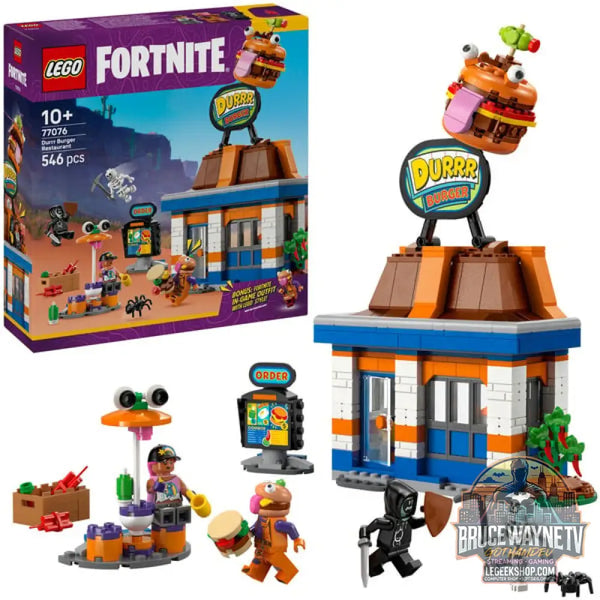 LEGO 77076 Fortnite Durrr Burger Restaurant, jeu de construction - LEGO