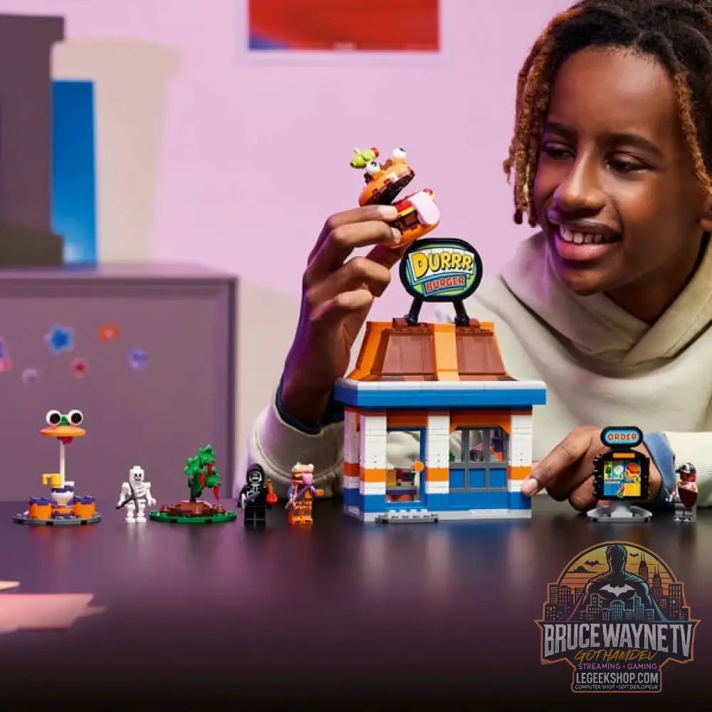 LEGO 77076 Fortnite Durrr Burger Restaurant, jeu de construction - LEGO - vue 2