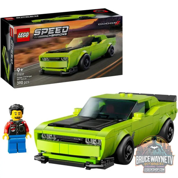 LEGO 77237 Speed Champions Dodge Challenger SRT Hellcat Sportwagen, jeu de construction - LEGO