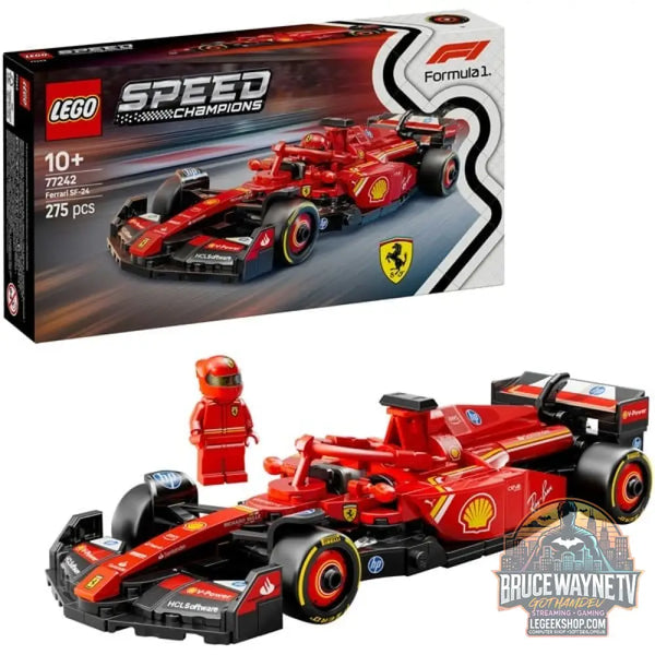 LEGO 77242 Speed Champions Ferrari SF-24 F1 Rennauto, jeu de construction - LEGO