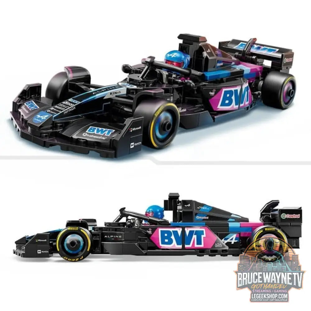 LEGO 77248 Speed Champions BWT Alpine F1 Team A524 Rennauto, jeu de construction - LEGO - vue 4