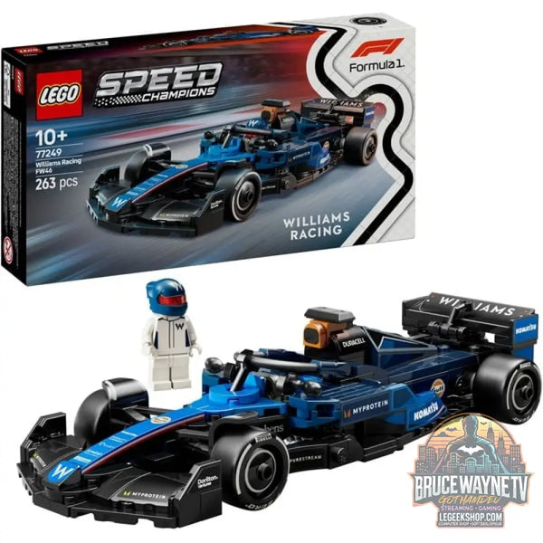 LEGO 77249 Speed Champions Williams Racing FW46 F1 Rennauto, jeu de construction - LEGO