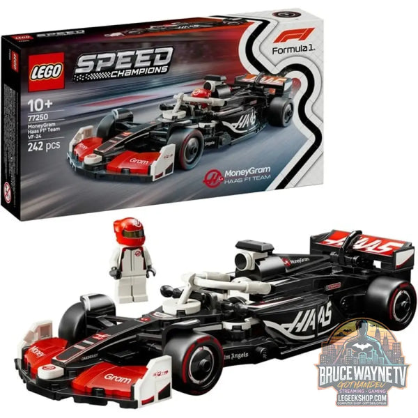 LEGO 77250 Speed Champions MoneyGram Haas F1 Team VF-24 Rennauto, jeu de construction - LEGO