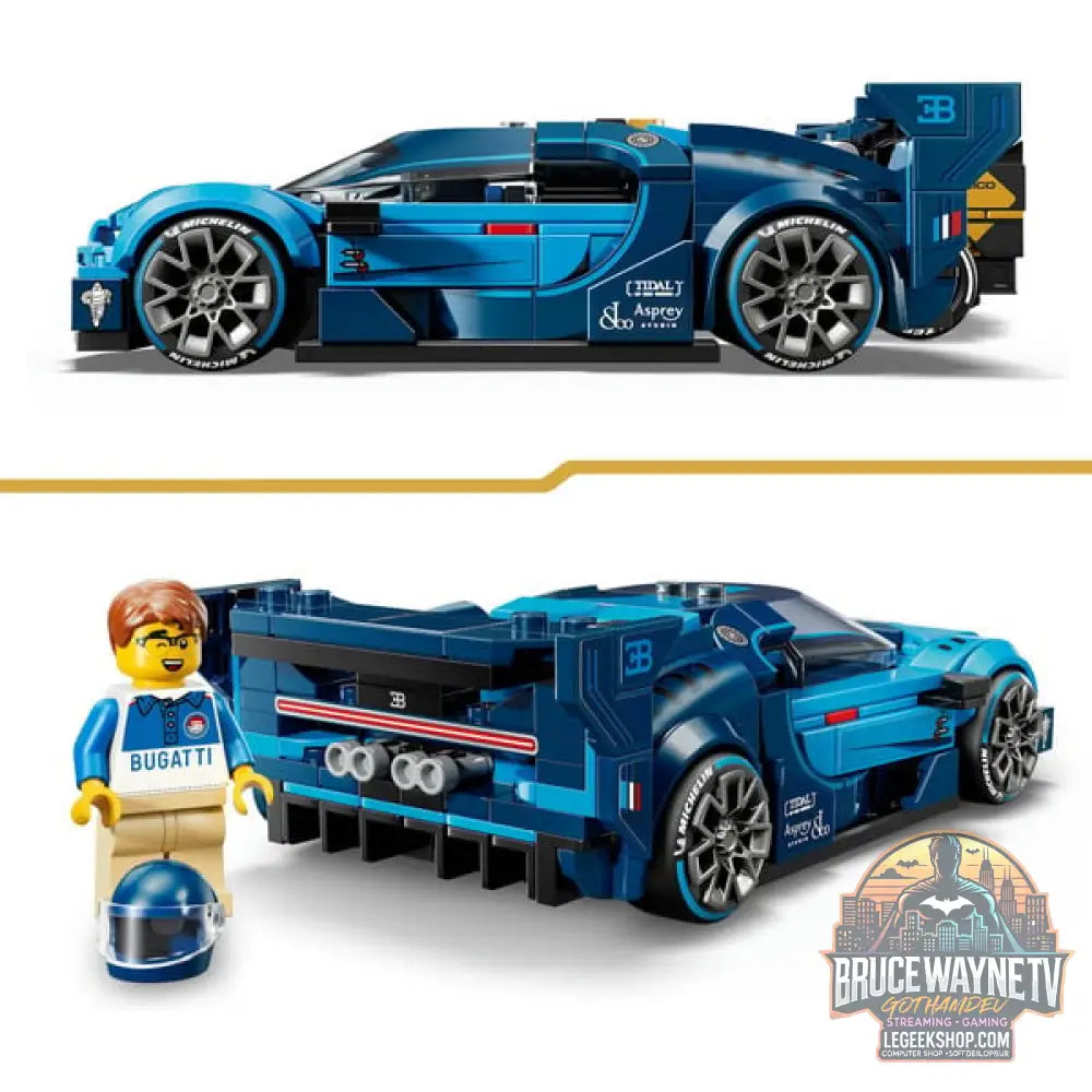 LEGO 77253 Speed Champions Bugatti Vision GT Hypersportwagen, jeu de construction - LEGO - vue 5