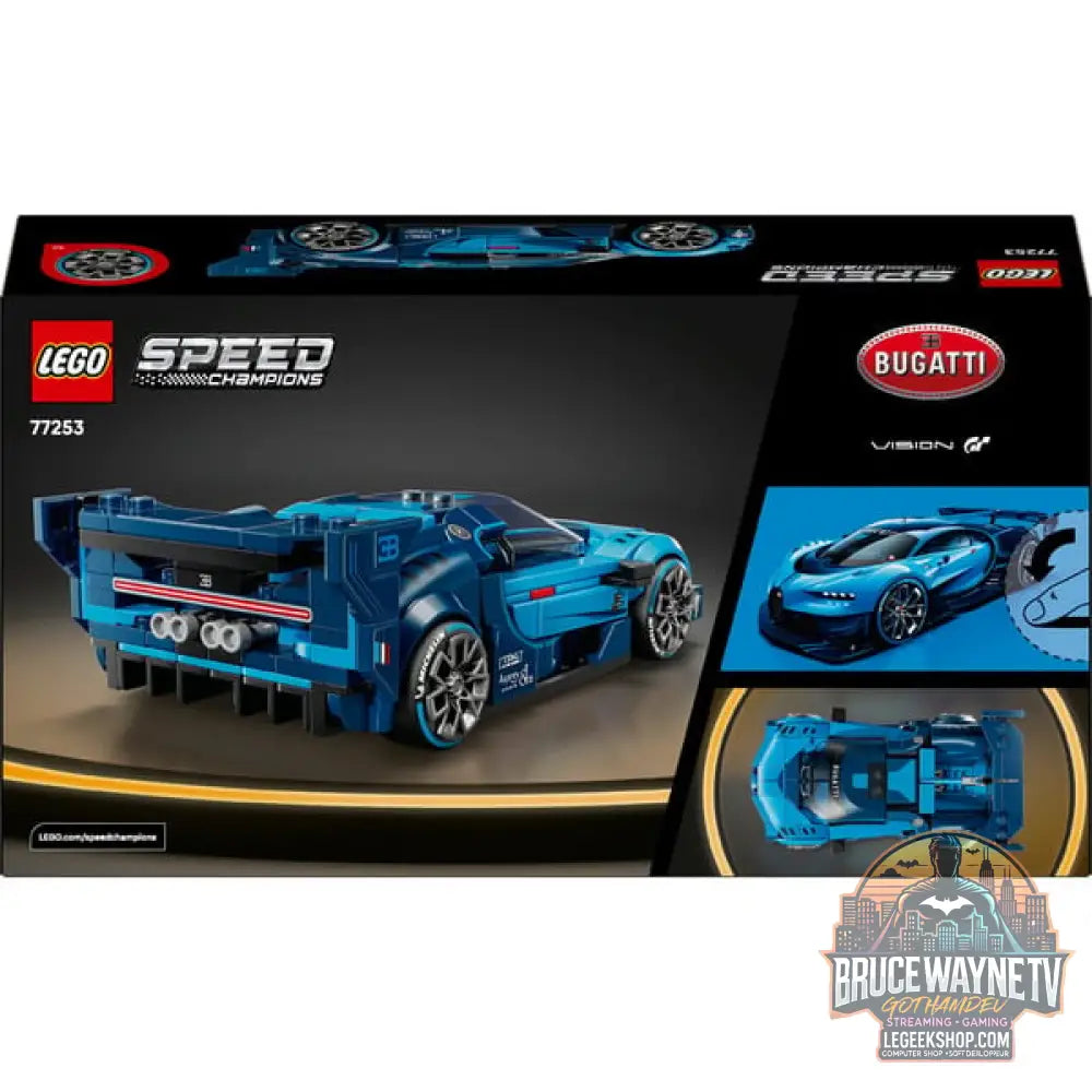LEGO 77253 Speed Champions Bugatti Vision GT Hypersportwagen, jeu de construction - LEGO - vue 7