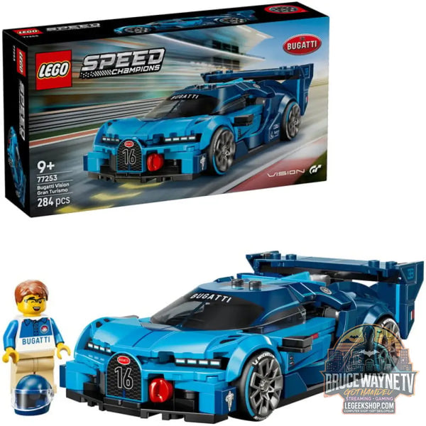 LEGO 77253 Speed Champions Bugatti Vision GT Hypersportwagen, jeu de construction - LEGO