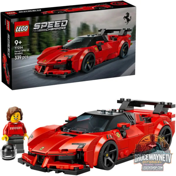 LEGO 77254 Speed Champions Ferrari SF90 XX Stradale Sportwagen, jeu de construction - LEGO