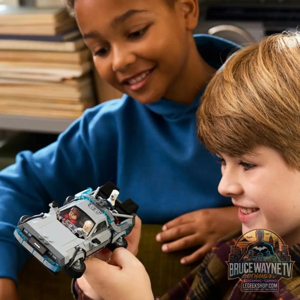 LEGO 77256 Speed Champions Zeitmaschine aus Zurück in die Zukunft, jeu de construction - LEGO - vue 2