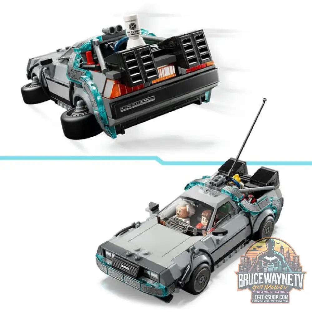 LEGO 77256 Speed Champions Zeitmaschine aus Zurück in die Zukunft, jeu de construction - LEGO - vue 4