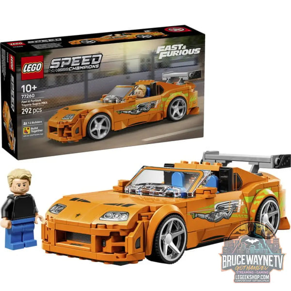 LEGO 77260 Speed Champions The Fast and The Furious Toyota Supra MK4, jeu de construction - LEGO