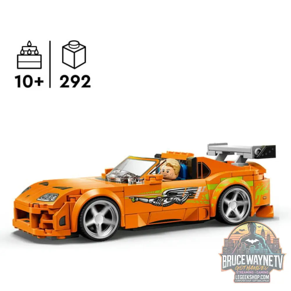 LEGO 77260 Speed Champions The Fast and The Furious Toyota Supra MK4, jeu de construction - LEGO - vue 2
