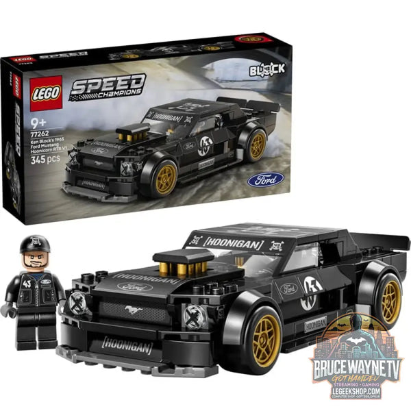 LEGO 77262 Speed Champions Ken Blocks 1965 Ford Mustang Hoonicorn V1, jeu de construction - LEGO
