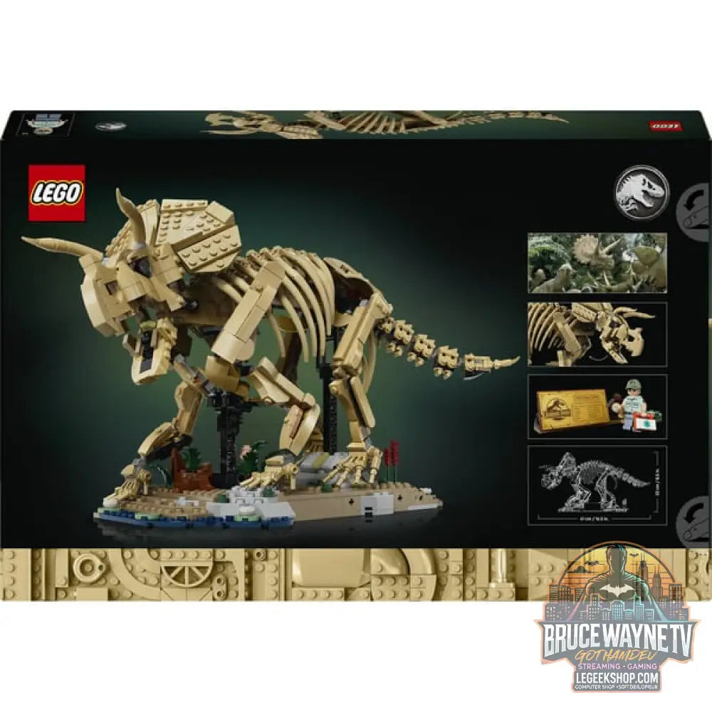 LEGO 77985 Jurassic World Dinosaurier-Fossilien: Triceratops, jeu de construction - LEGO - vue 7