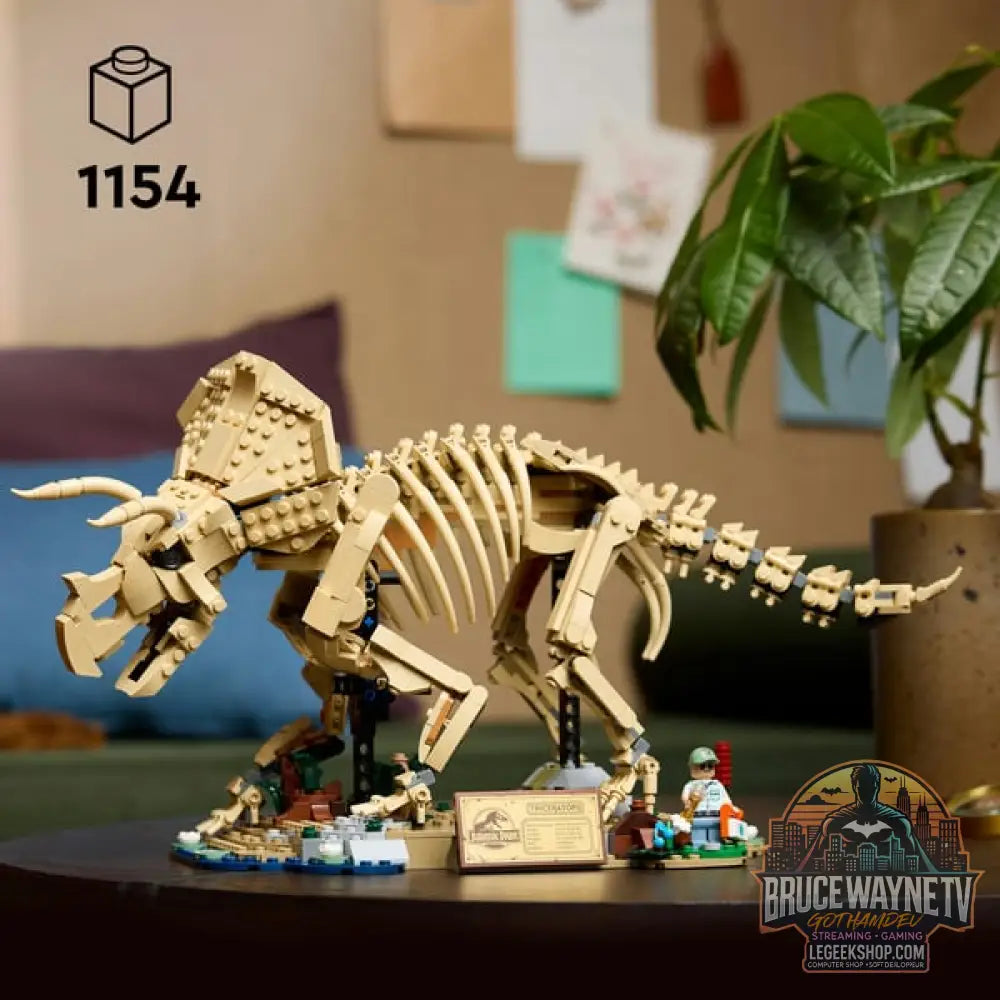 LEGO 77985 Jurassic World Dinosaurier-Fossilien: Triceratops, jeu de construction - LEGO - vue 2