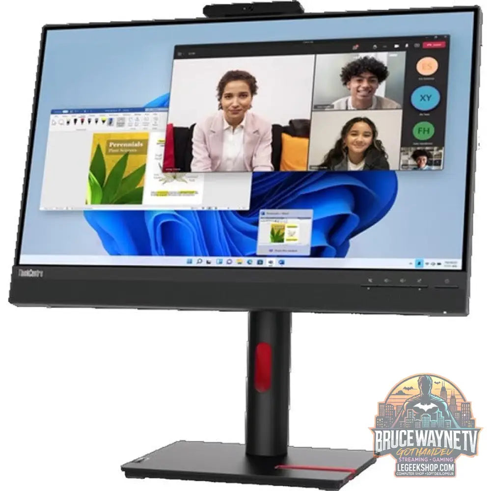 Lenovo ThinkCentre Tiny-In-One 24 Gen5 Touch 24" Full HD IPS 60 Hz - Lenovo - vue 3