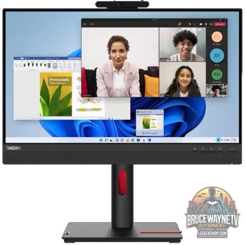 Lenovo ThinkCentre Tiny-In-One 24 Gen5 Touch 24" Full HD IPS 60 Hz - Lenovo - vue 2
