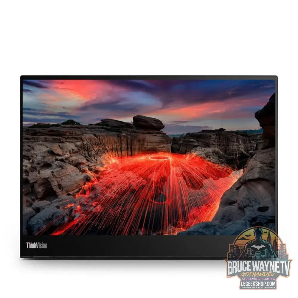 Lenovo ThinkVision M14t Gen2 14" 2240 × 1400 px IPS 60 Hz - Lenovo - vue 2