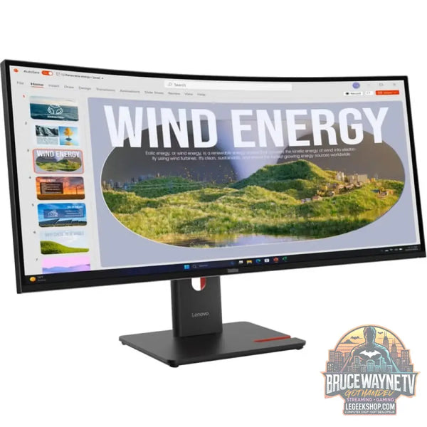 Lenovo ThinkVision T34WD-40 34" QHD/WQHD VA 120 Hz - Lenovo