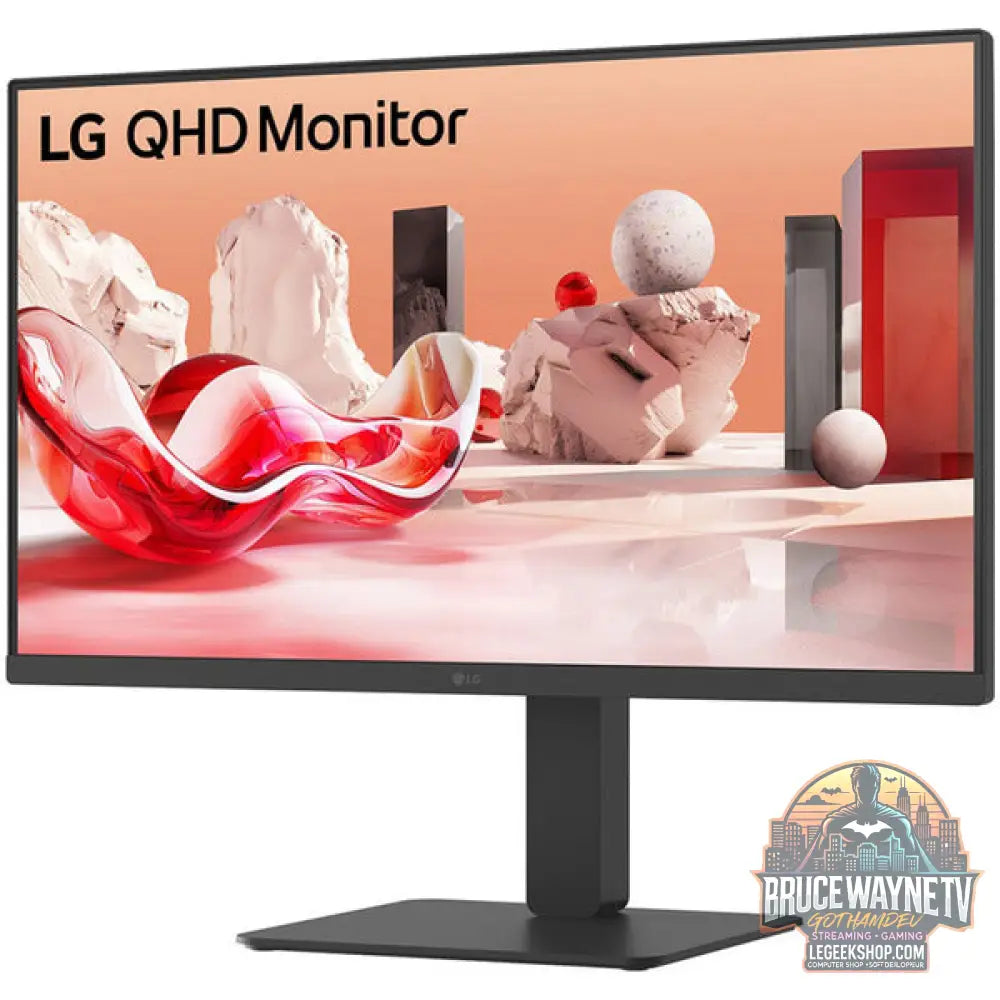 LG 27BA54QB-B 27" QHD/WQHD IPS 75 Hz - LG - vue 3