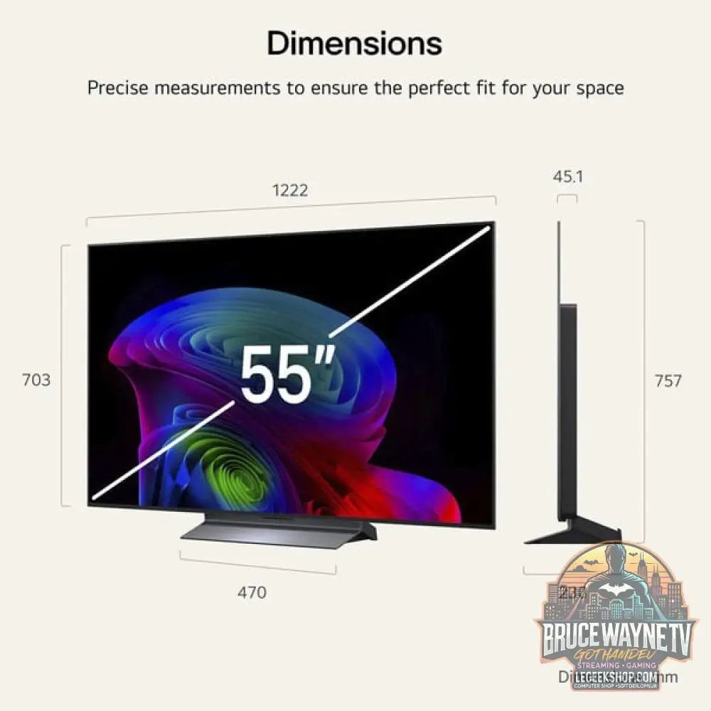 LG OLED55C6ELB.AEUD, OLED-Fernseher - LG - vue 2
