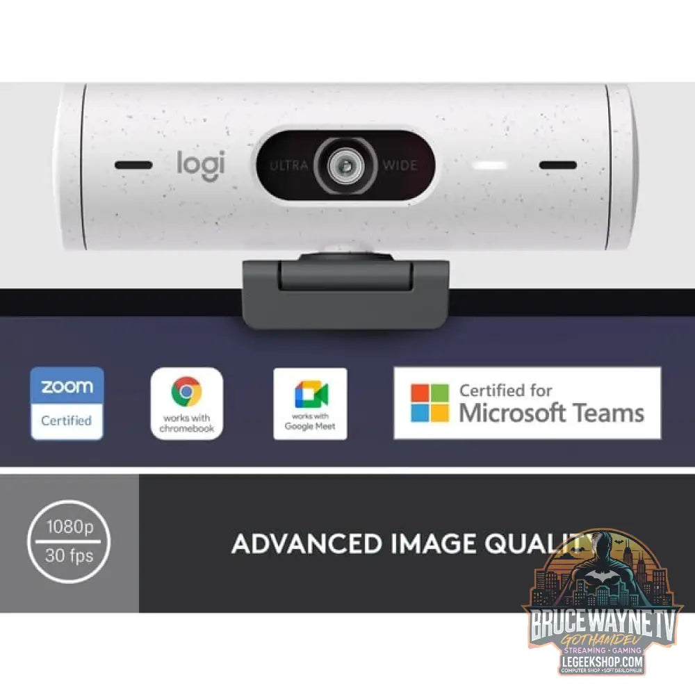 Logitech Brio 500, webcam - Logitech - vue 2