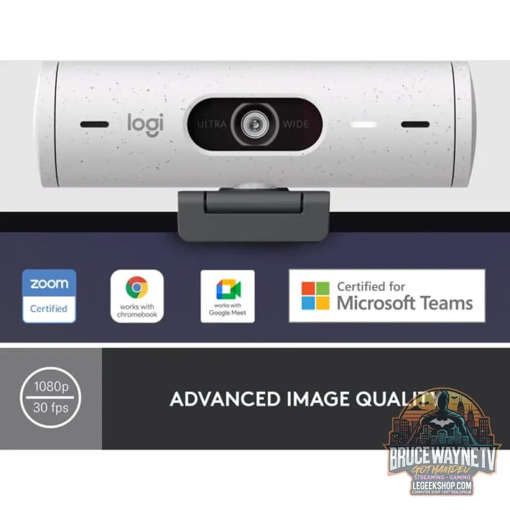 Logitech Brio 500, webcam - Logitech - vue 12