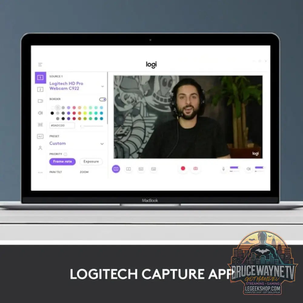 Logitech C920S HD Pro, webcam - Logitech - vue 7