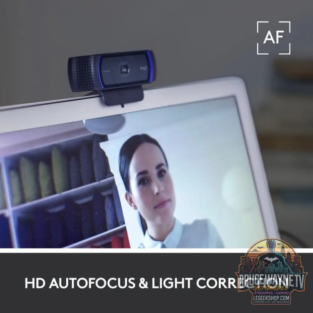 Logitech C920S HD Pro, webcam - Logitech - vue 4