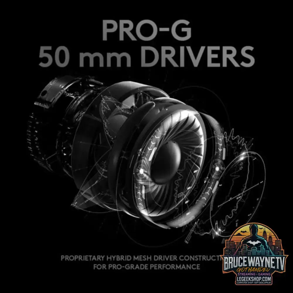 Logitech G PRO X Headset, casque gaming - vue 6