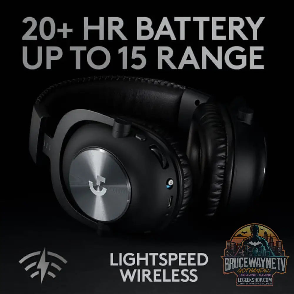Logitech G PRO X LIGHTSPEED, casque gaming - vue 3