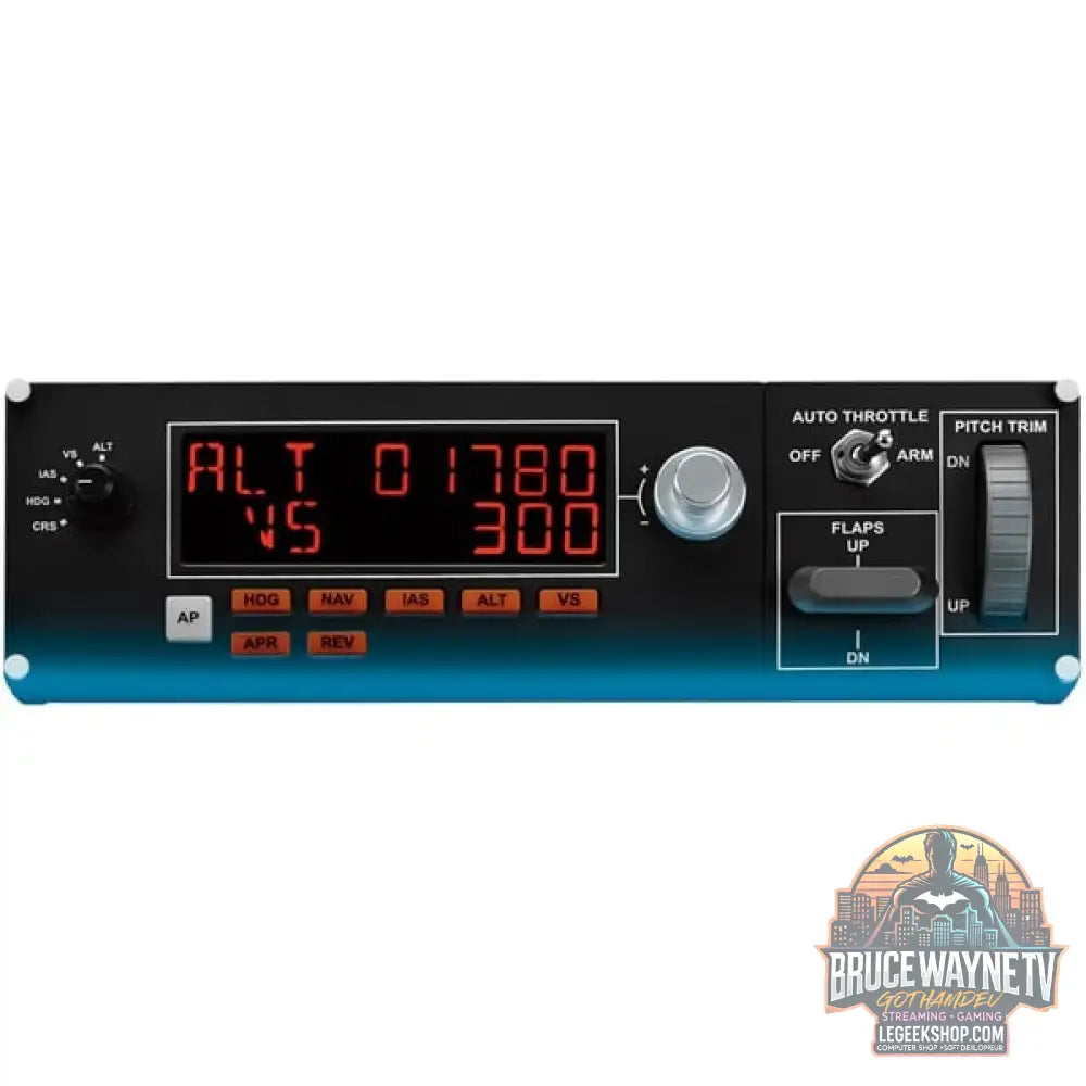Logitech G Saitek PRO Flight Multi Panel, Instrumentenpanel - Logitech - vue 5