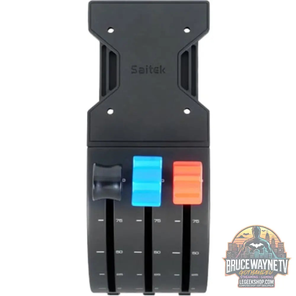Logitech G Saitek PRO Flight Throttle Quadrant, Schubregler - Logitech - vue 4