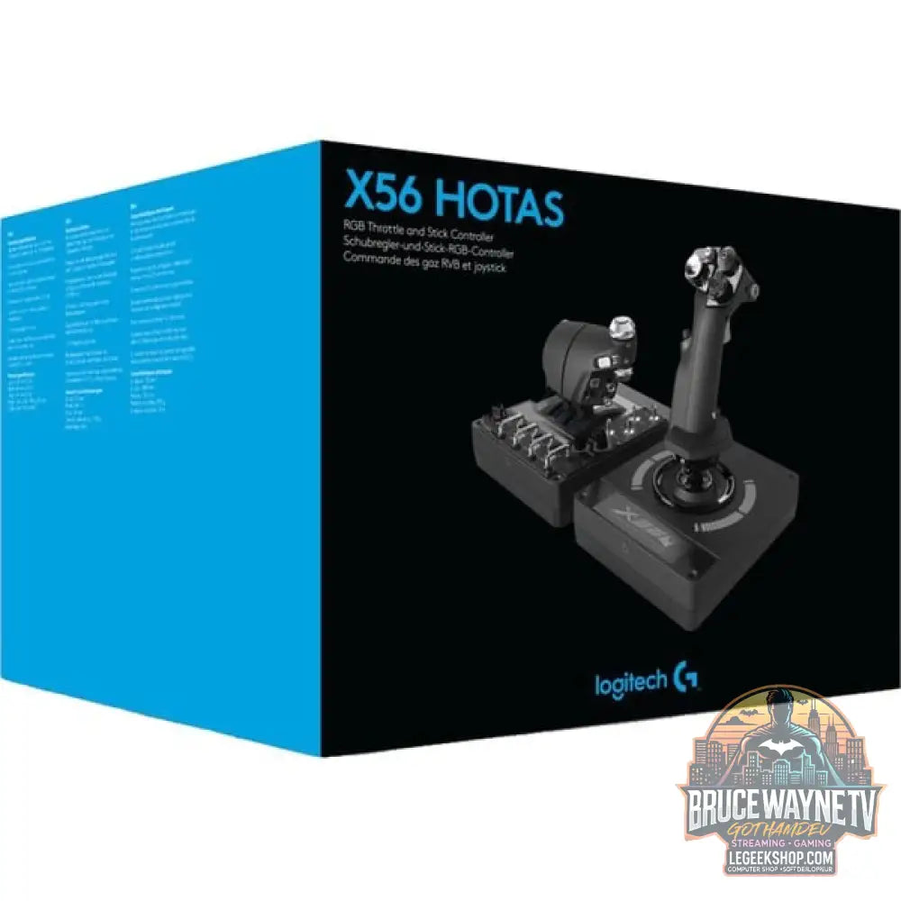 Logitech G Saitek Pro Flight X-56, Hotas - Logitech - vue 12