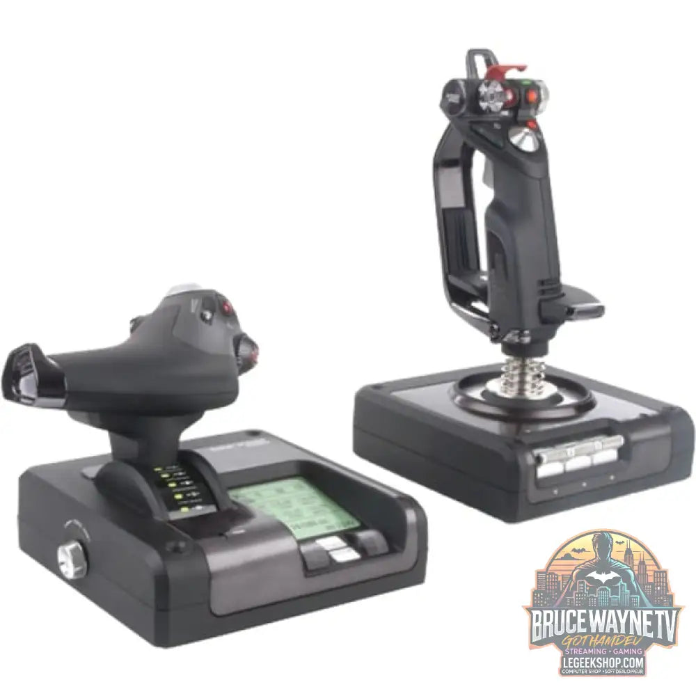 Logitech G Saitek X52 PRO FLIGHT, Hotas - Logitech - vue 17