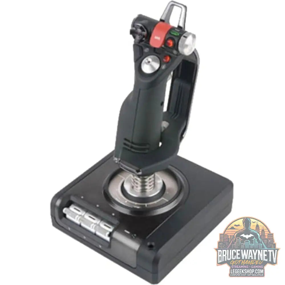Logitech G Saitek X52 PRO FLIGHT, Hotas - Logitech - vue 19