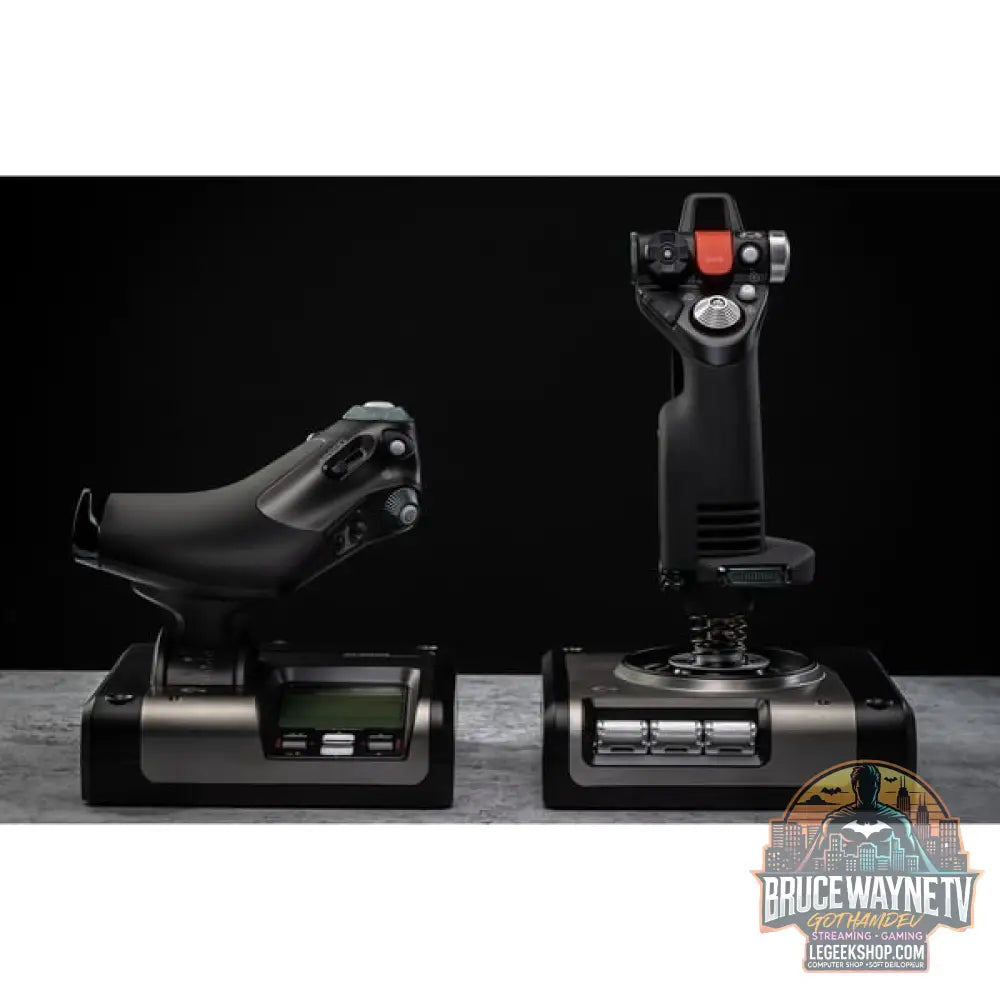 Logitech G Saitek X52 PRO FLIGHT, Hotas - Logitech - vue 20