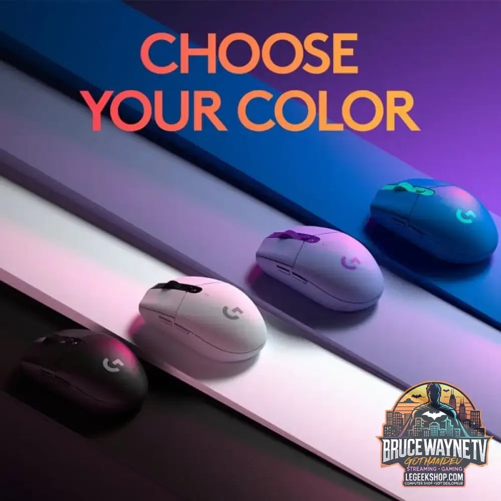 Logitech G305 LIGHTSPEED Gaming, souris gaming - vue 9