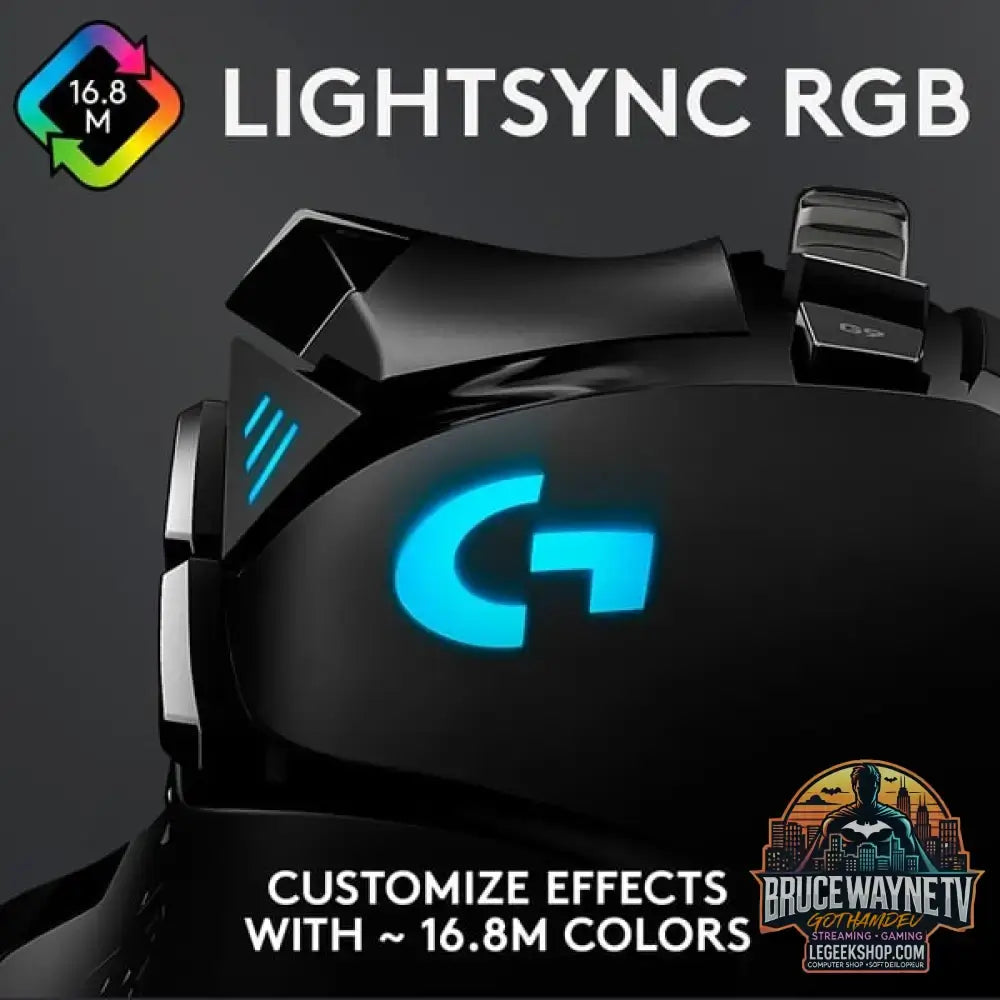 Logitech G502 HERO, souris gaming - vue 7