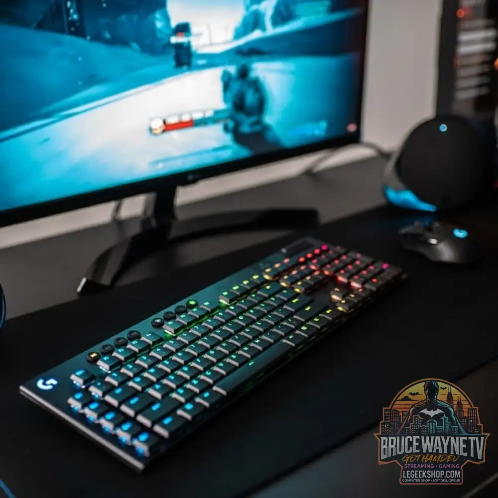 Logitech G915 LIGHTSPEED, clavier gaming - vue 7