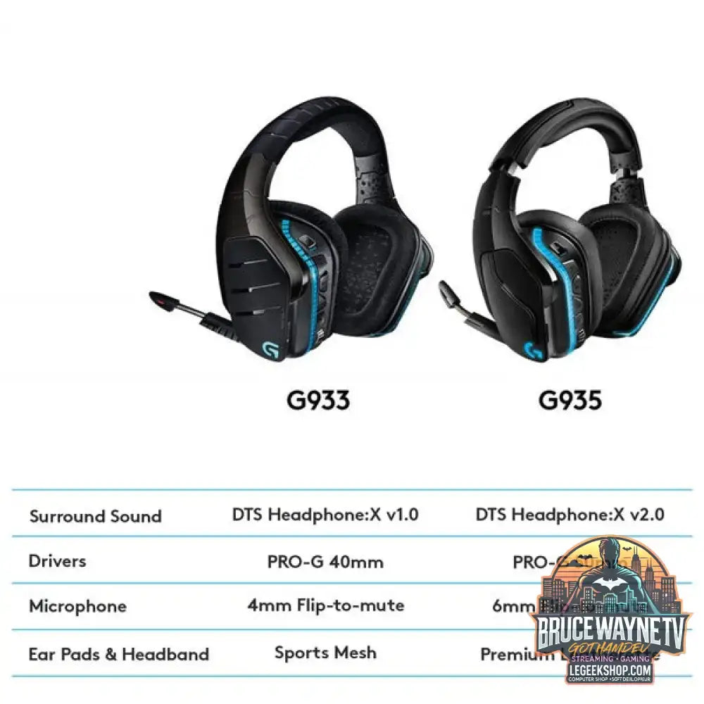 G935 - Logitech - vue 9