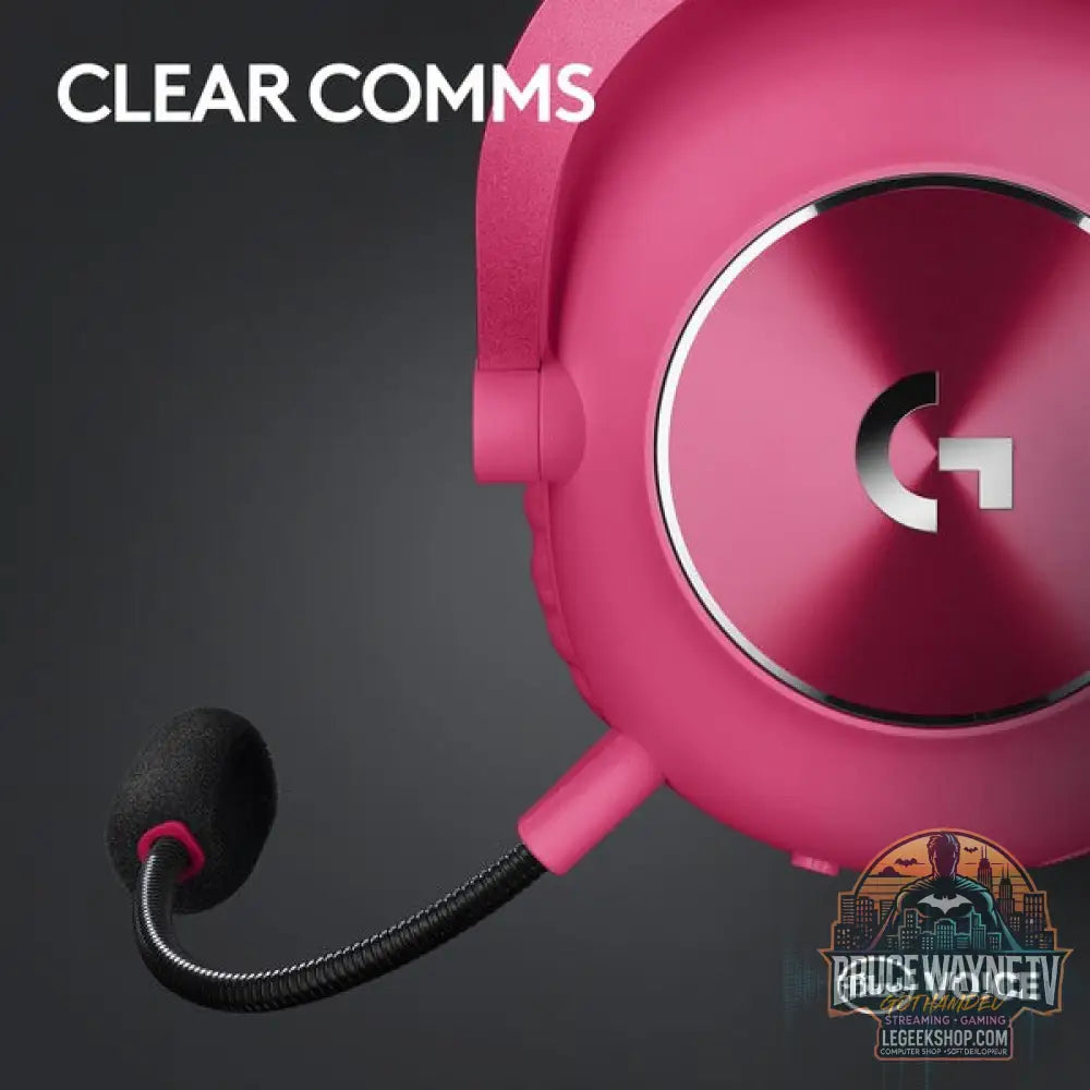 Logitech PRO X 2 LIGHTSPEED, casque gaming - vue 7
