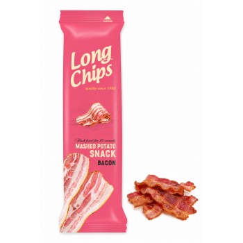 Long Chips Bacon 75 Gr x 20
