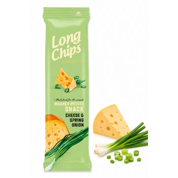 Long Chips Cheese & Spring onion 75 Gr x 20