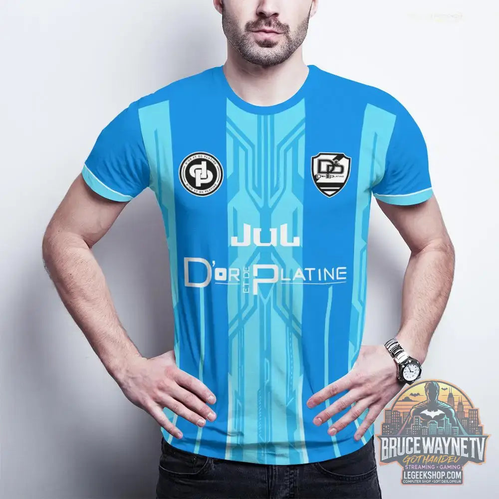 Maillot Jul & Toto Ninetta – T-Shirt Juldtp Rappeur Français Respirant - T-Shirt
